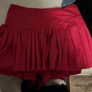 pink gold hinge skirt